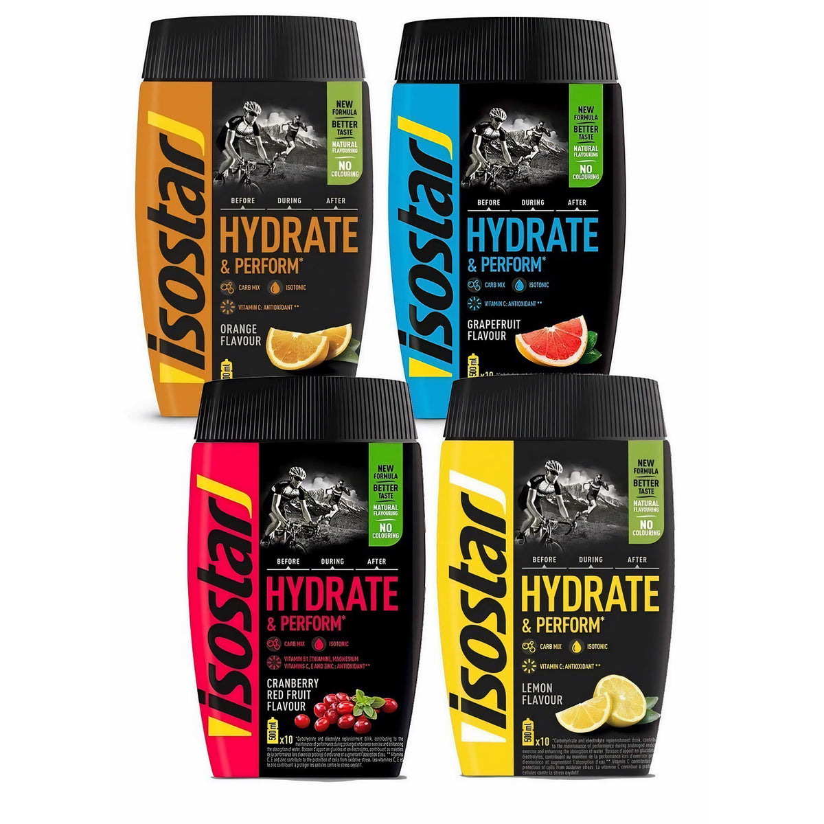 Isostar Hydrate & Perform isotonisches Elektrolytgetränk 400g Dose - fit and life shop