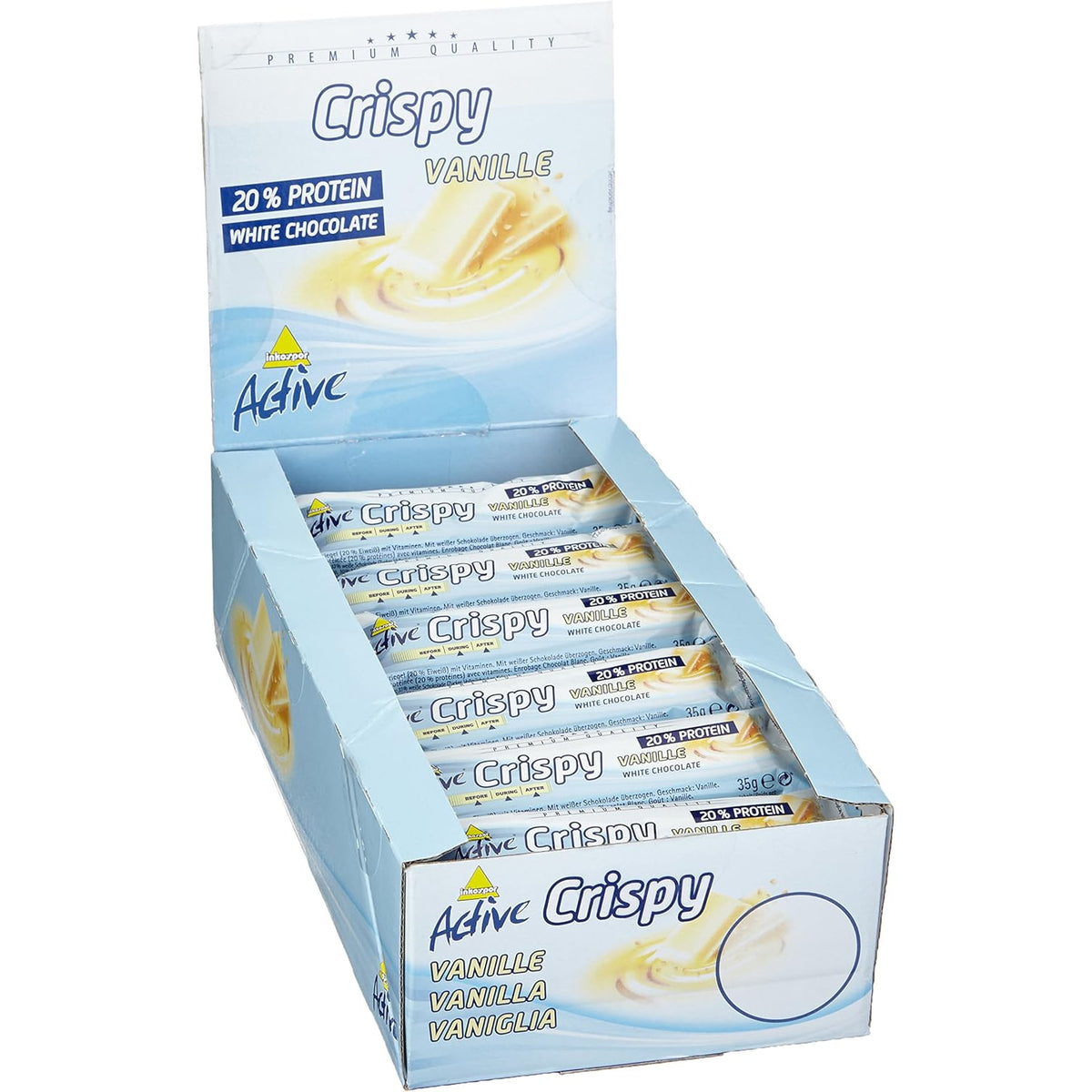 Inko Active Crispy Riegel (24* 35g Riegel BOX) - fit and life shop