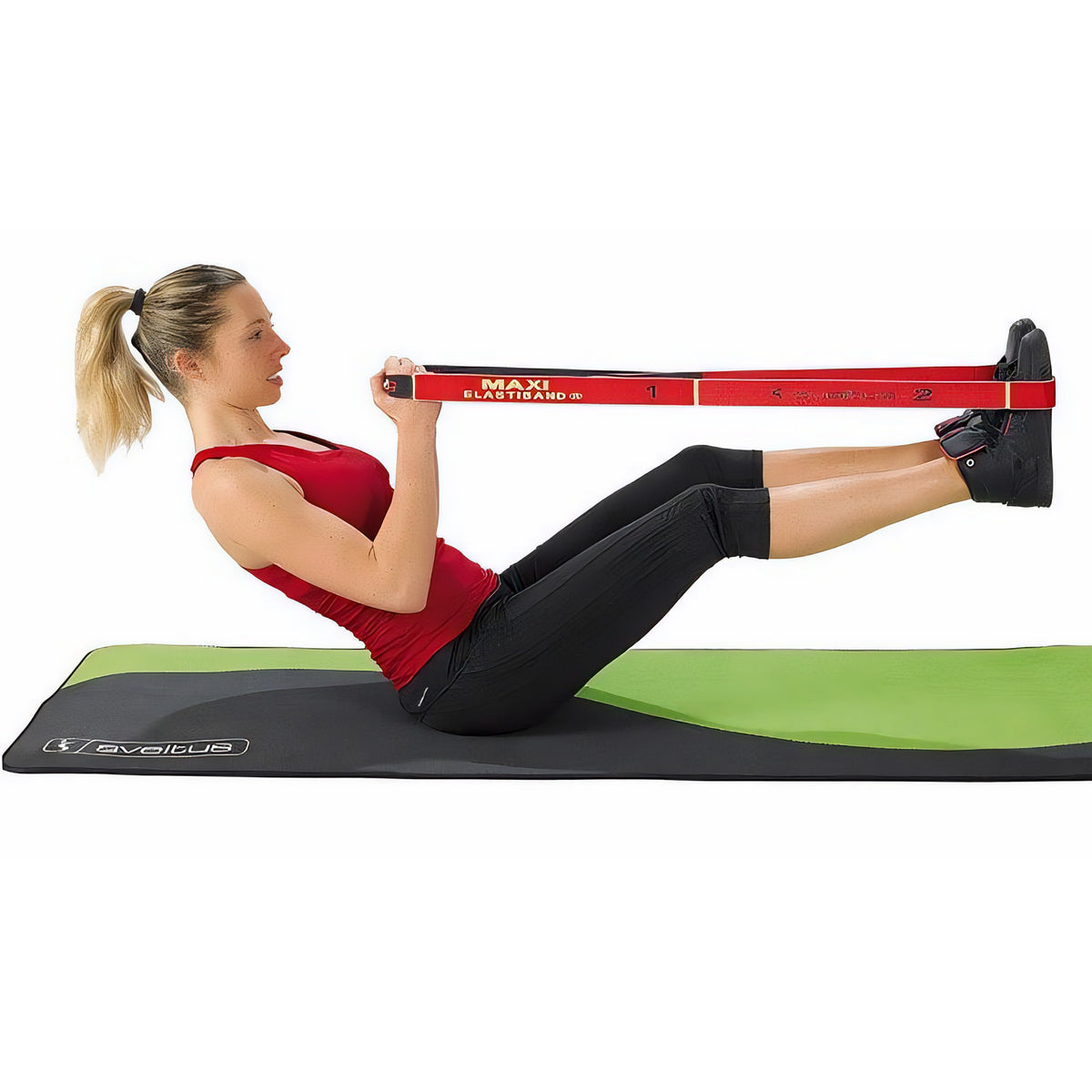 Sveltus MAXI Elastiband 10kg Zugkraft mit großen Schlaufen - fit and life shop