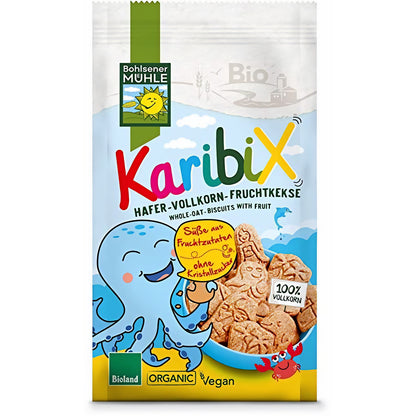 Bohlsener Mühle KaribiX Hafer-Vollkorn Fruchtkekse, 125 g - fit and life shop