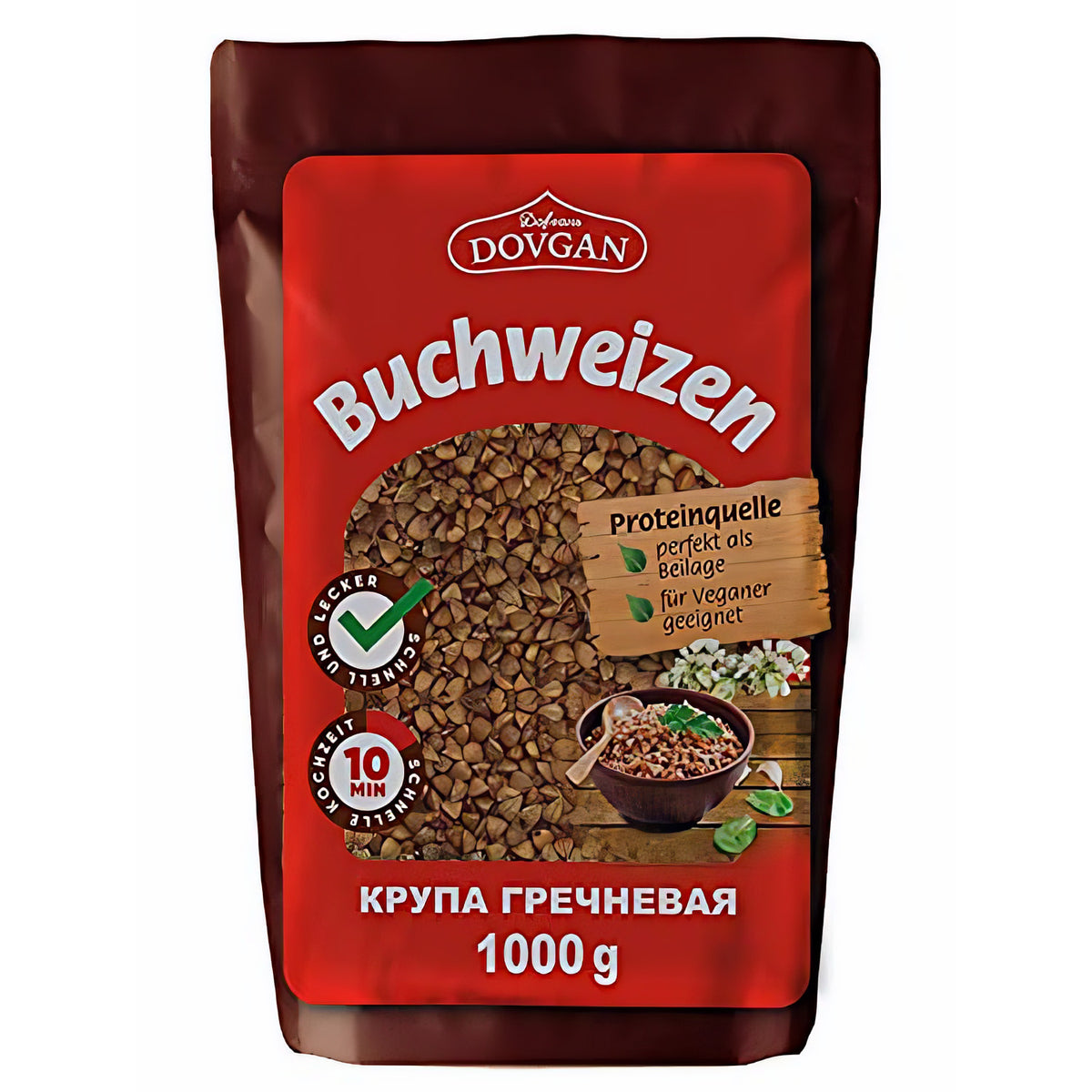 Dovgan Buchweizen,  (5 x 1 kg) - fit and life shop
