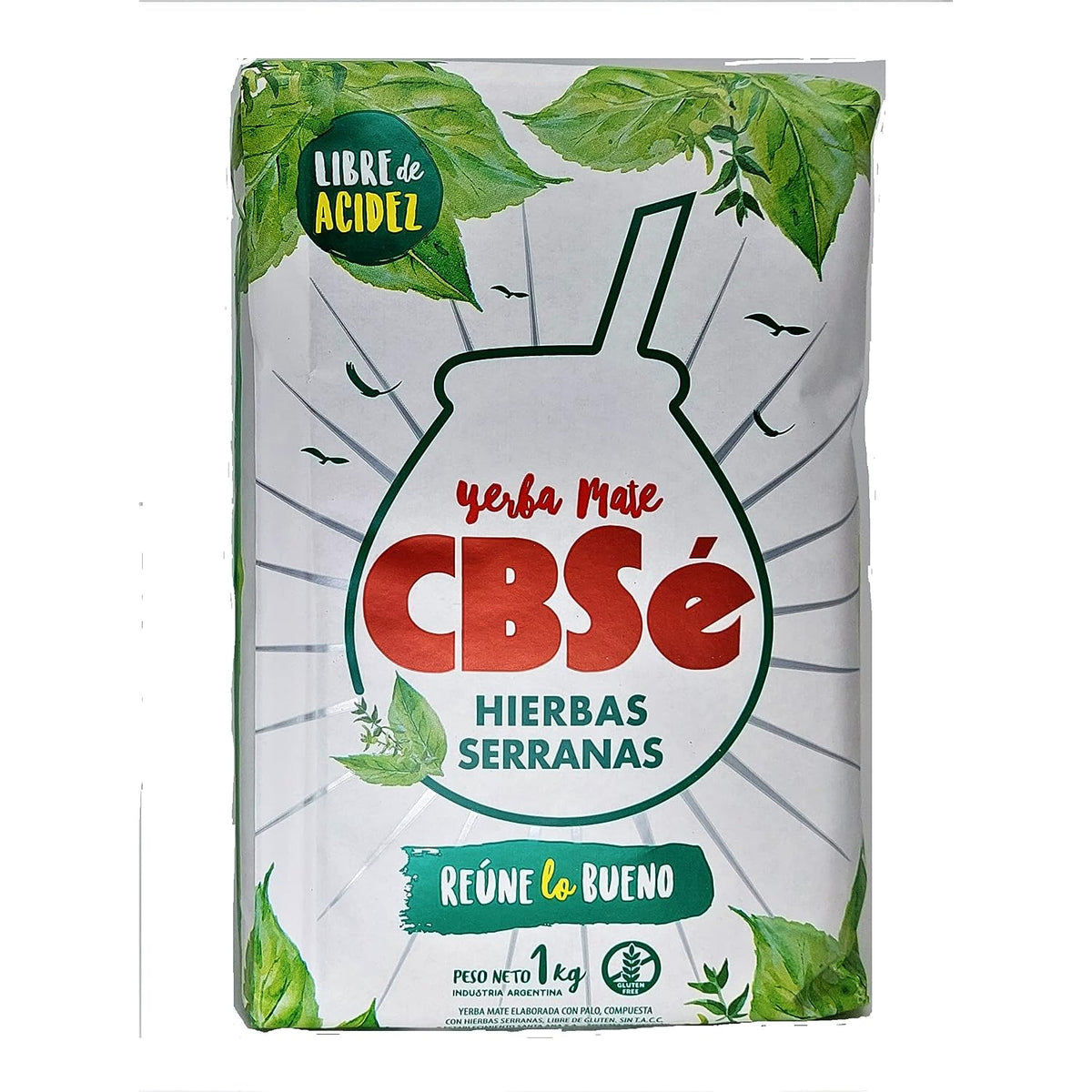 CBSé - Hierbas Serranas - Mate Tee aus Argentinien 1kg - fit and life shop