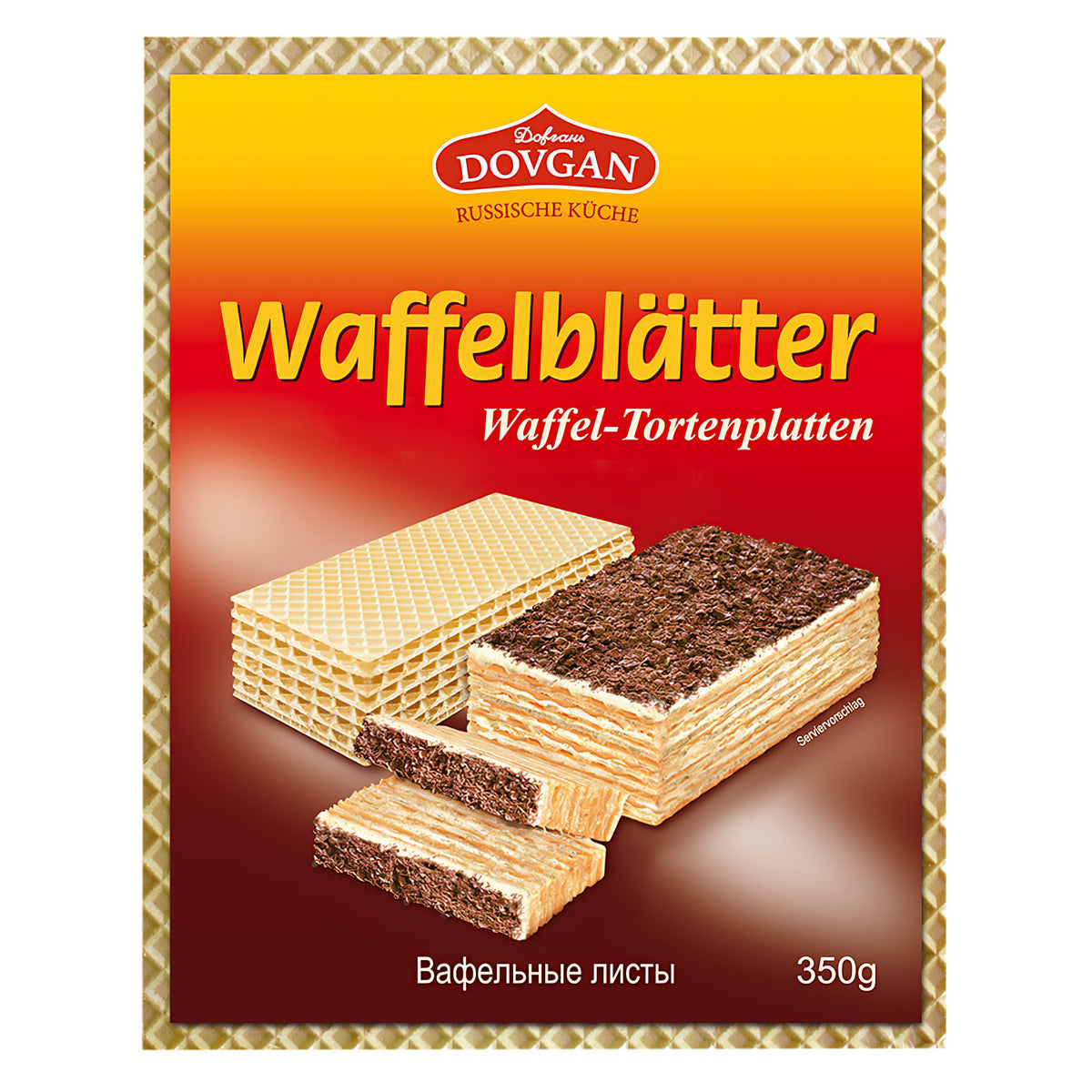 DOVGAN Waffelblätter 1er pack - fit and life shop