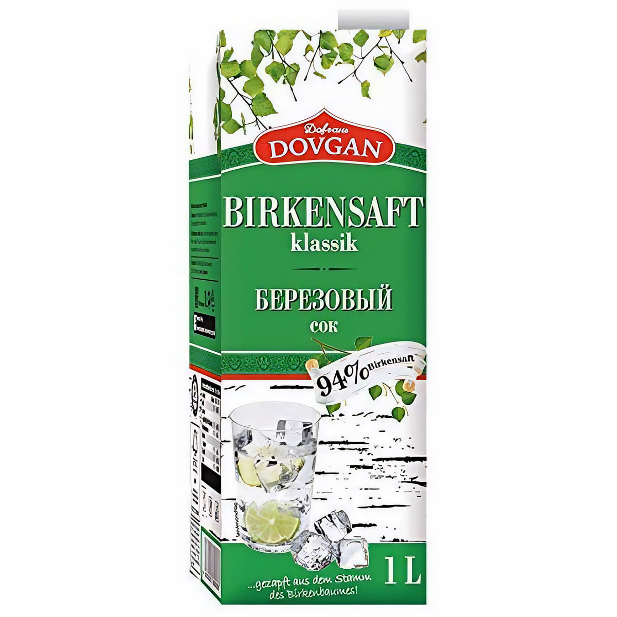 DOVGAN Birkensaft Klassik (1L) - fit and life shop