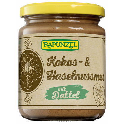 Rapunzel - Kokos- und Haselnussmus mit Dattel - (250g) - fit and life shop
