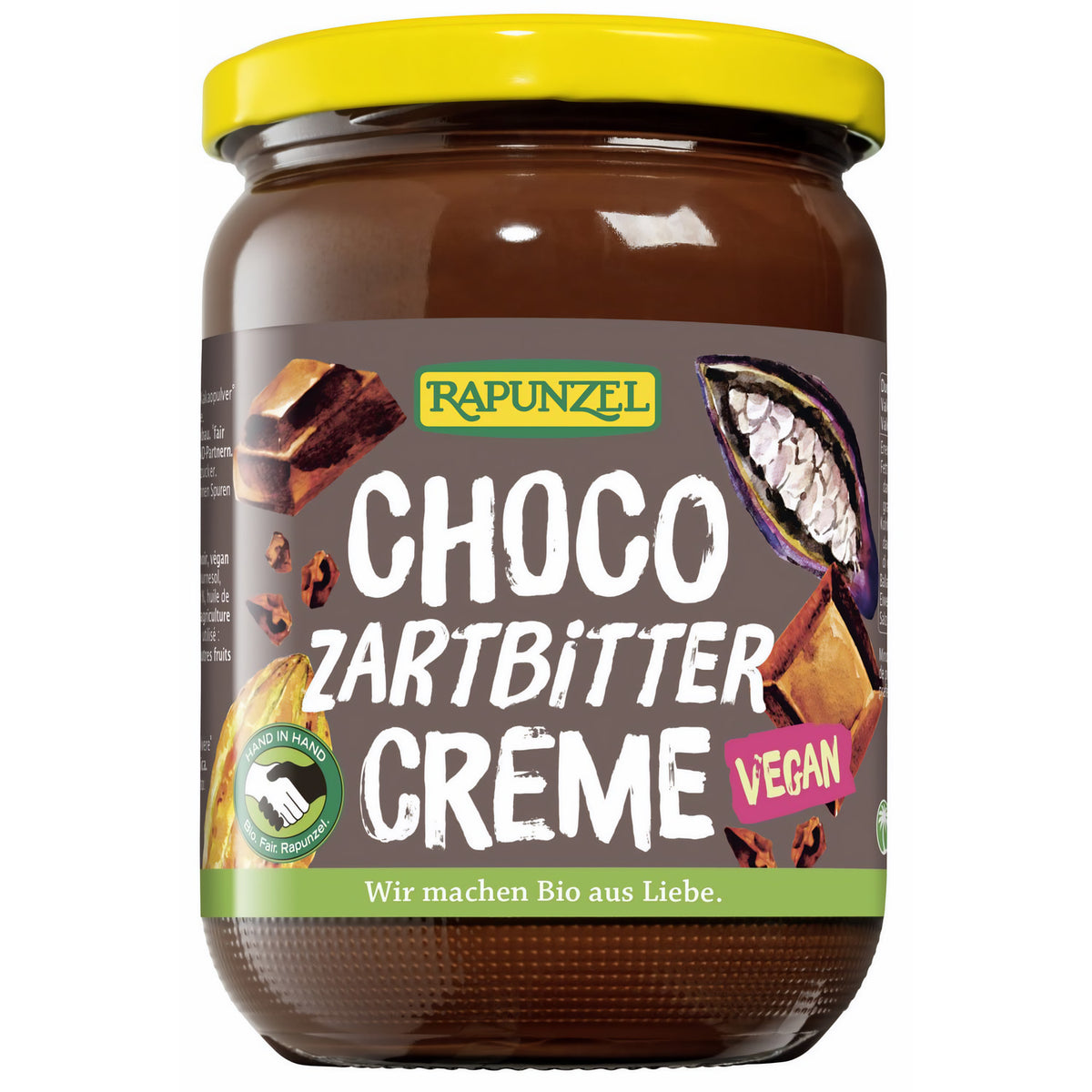 Rapunzel Bio Choco, Zartbitter Schokoaufstrich (500g) - fit and life shop