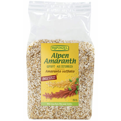 Rapunzel Alpen-Amaranth gepufft, (150g) - fit and life shop