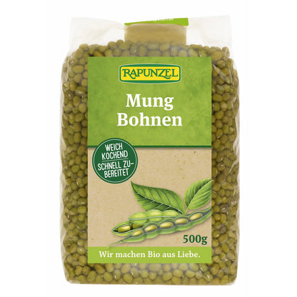 Rapunzel Mungbohnen, (500g) - fit and life shop