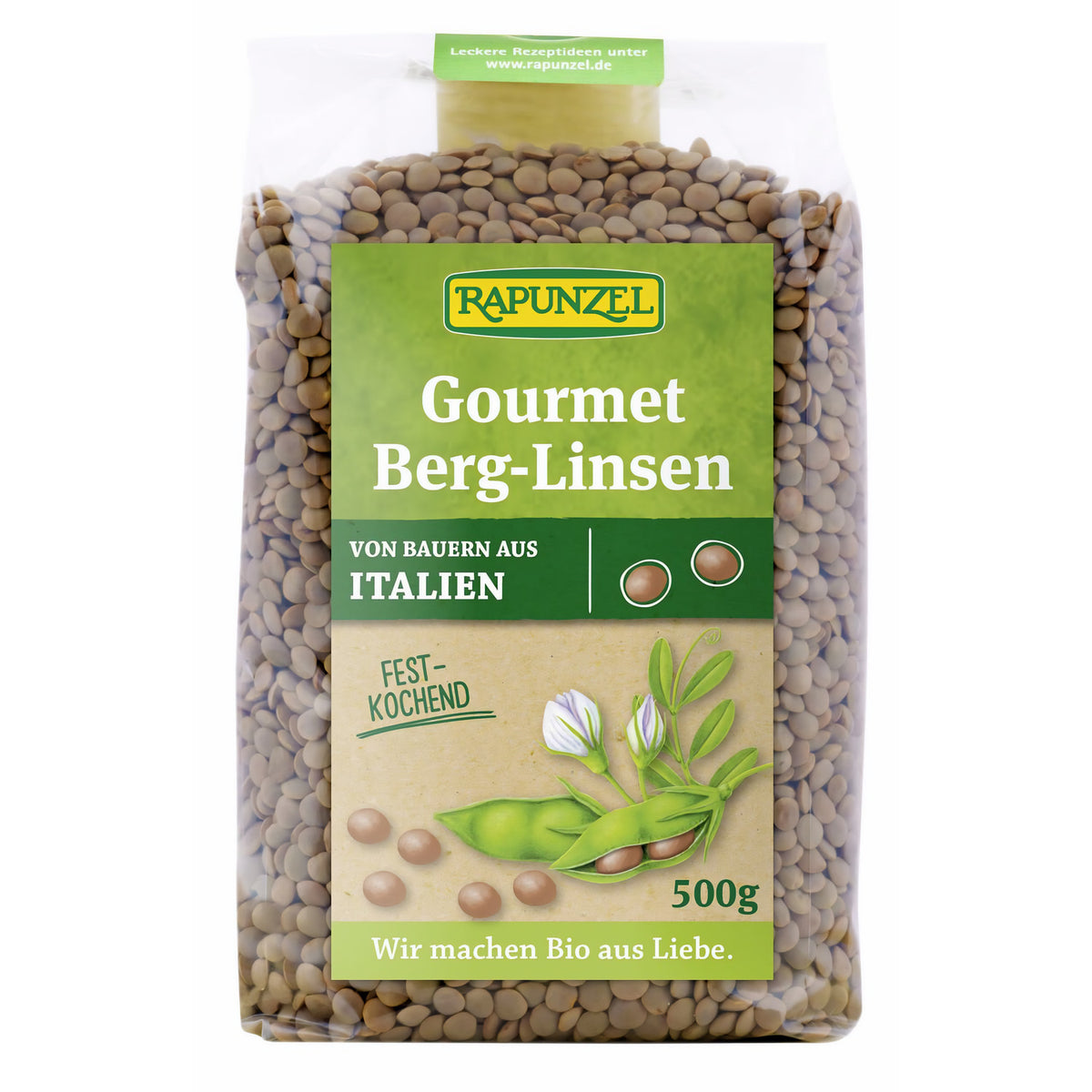 Rapunzel Berg Linsen (500g) - fit and life shop
