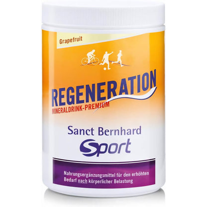 Sanct Bernhard Sport Regeneration Mineraldrink Premium Grapefruit, laktosefrei, glutenfrei, Inhalt ( - fit and life shop