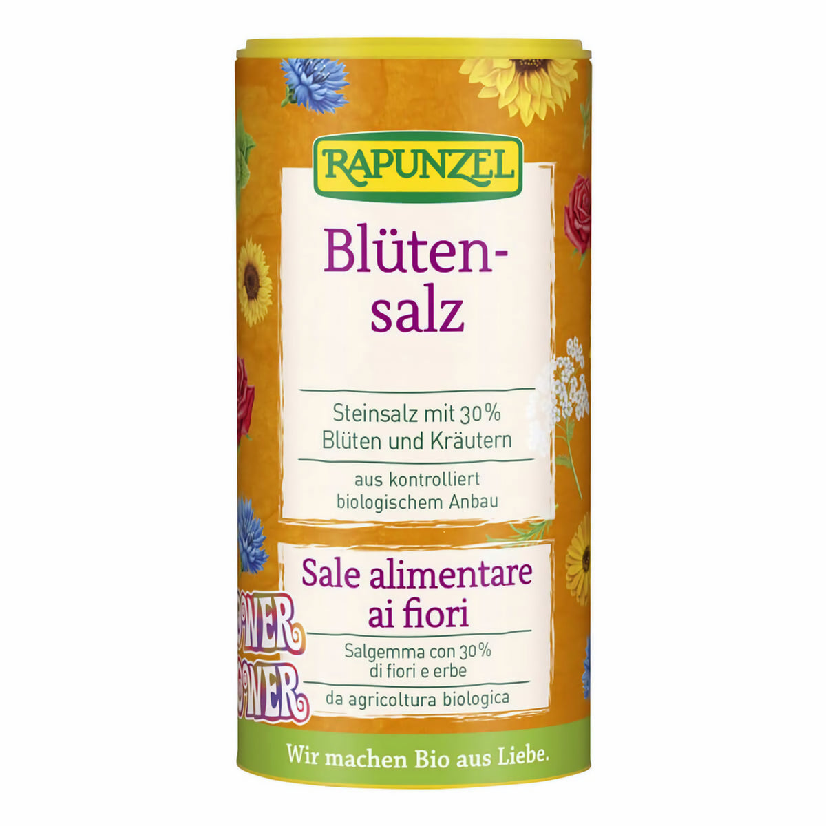 Rapunzel Blüten-Kräutersalz "Flower Power" (90g) - fit and life shop