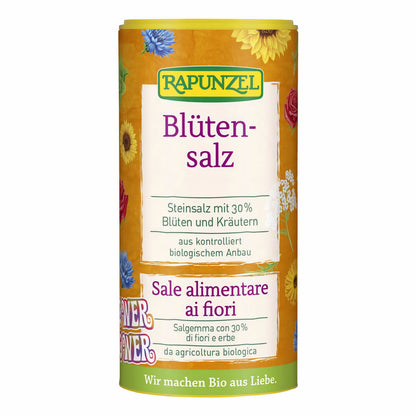 Rapunzel Blüten-Kräutersalz "Flower Power" (90g) - fit and life shop