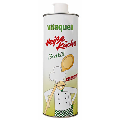 Vitaquell Heiße Küche Bratöl, 1000 ml zum Kochen oder Frittieren - fit and life shop