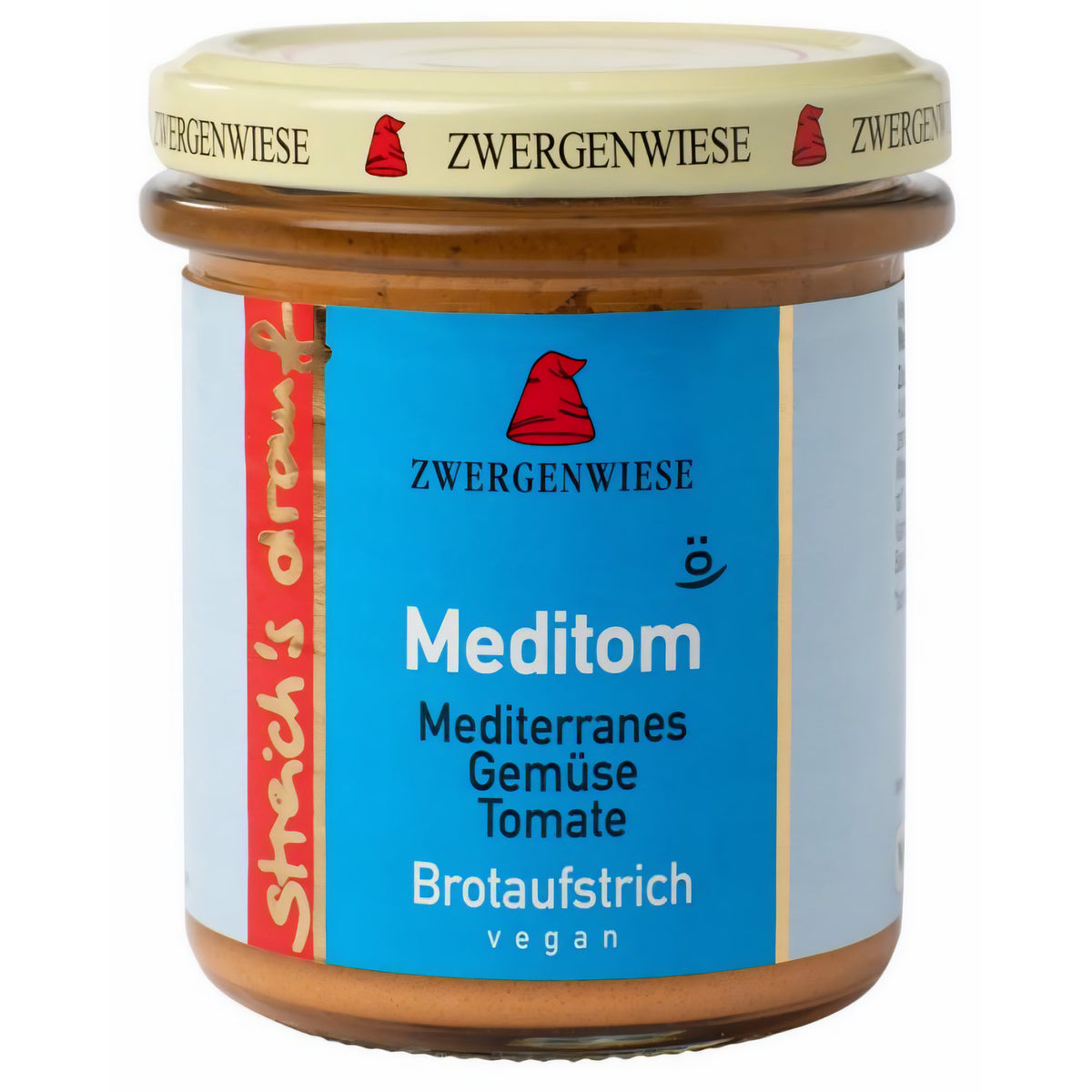 Zwergenwiese Bio Brotaufstrich streich´s drauf Meditom, 160 g - fit and life shop