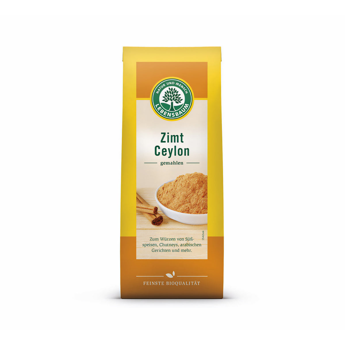 Lebensbaum Bio Zimt Ceylon, gemahlen 50 gr - fit and life shop