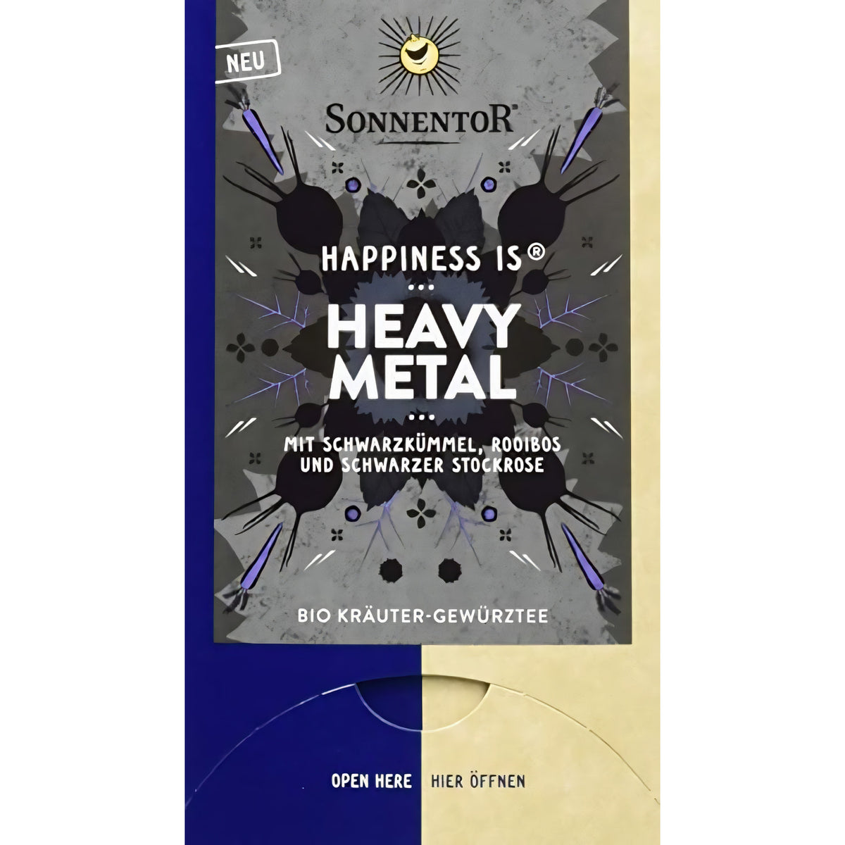 Sonnentor Bio - Happiness isHeavy Metal Tee (1 x 27 g) - fit and life shop