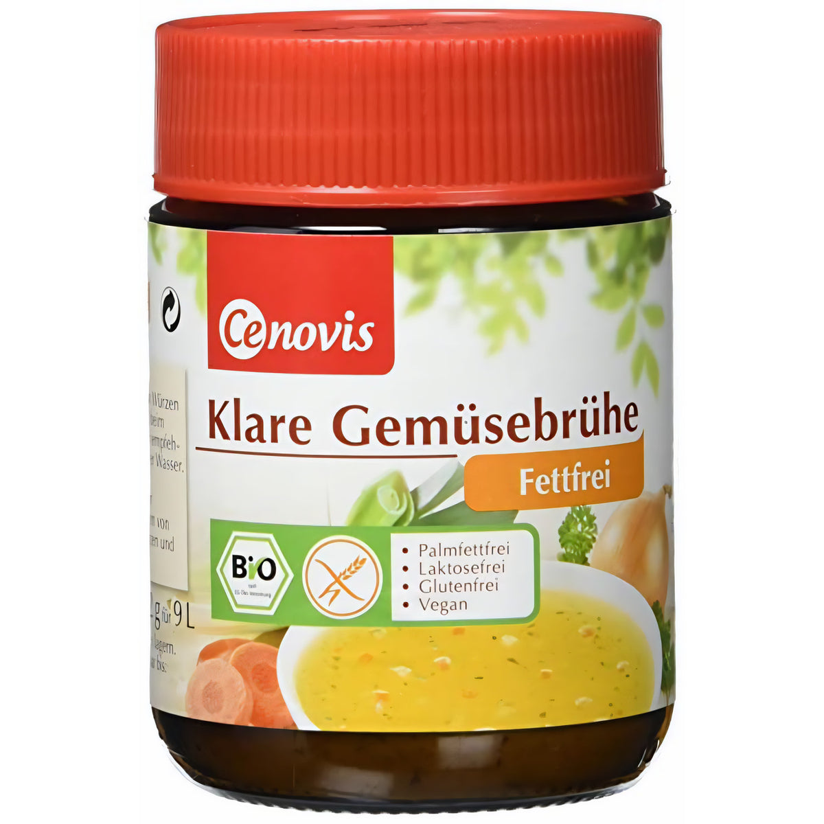 Cenovis Bio Gemüsebrühe fettfrei, vegan und glutenfrei, 162 g - fit and life shop