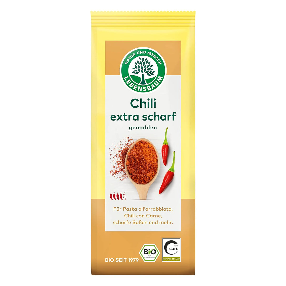 Lebensbaum Chili extra scharf (50g) - fit and life shop