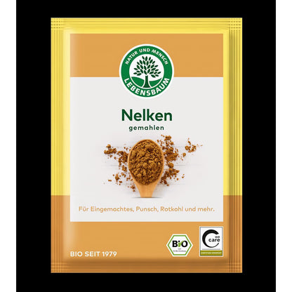 Lebensbaum Bio Nelken, gemahlen 10g - fit and life shop