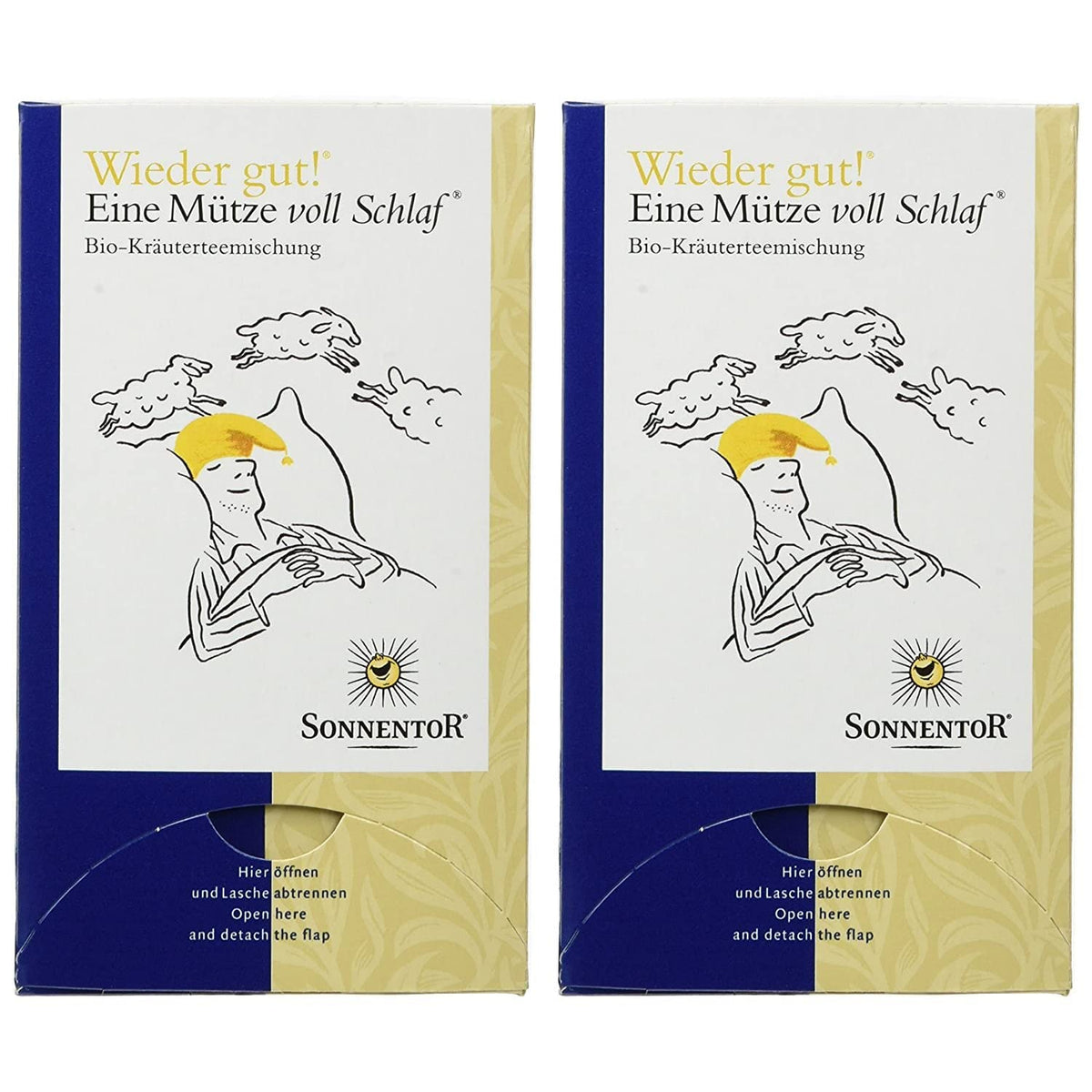 Sonnentor Eine Mütze voll Schlaf - Wieder gut! Doppelkammerbeutel(2x27g) - fit and life shop
