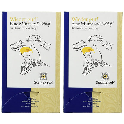 Sonnentor Eine Mütze voll Schlaf - Wieder gut! Doppelkammerbeutel(2x27g) - fit and life shop