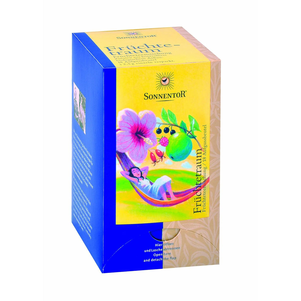 Sonnentor Tee Früchtetraum Doppelkammerbeutel,(2x45g) - fit and life shop