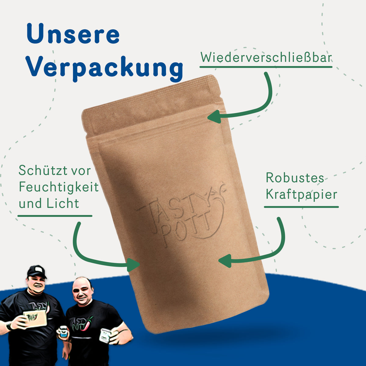 Dattel Speck Crema Essigzubereitung - 100 ml Flasche von Tasty Pott - fit and life shop