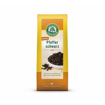 Lebensbaum Pfeffer, schwarz, ganz (1 x 50 g) - Bio - fit and life shop