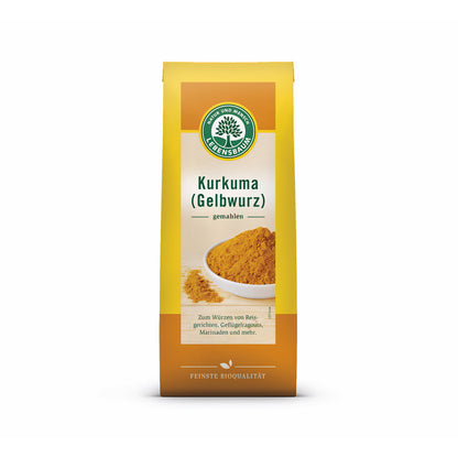 Lebensbaum Kurkuma, gemahlen (Gelbwurzel) (1 x 50 g) - Bio - fit and life shop
