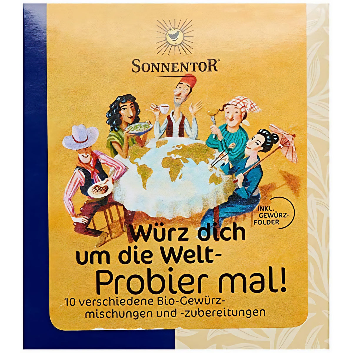 Sonnentor Probier mal! Würz dich um die Welt 10 Einzelgewürze á 5g, 1er Pack (1 x 50 g) - Bio - fit and life shop