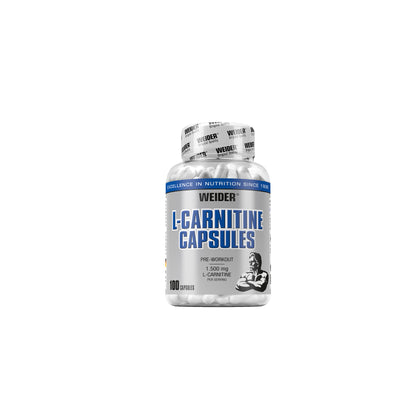 WEIDER L-Carnitin Kapseln hochdosiert (100Kapseln) - fit and life shop