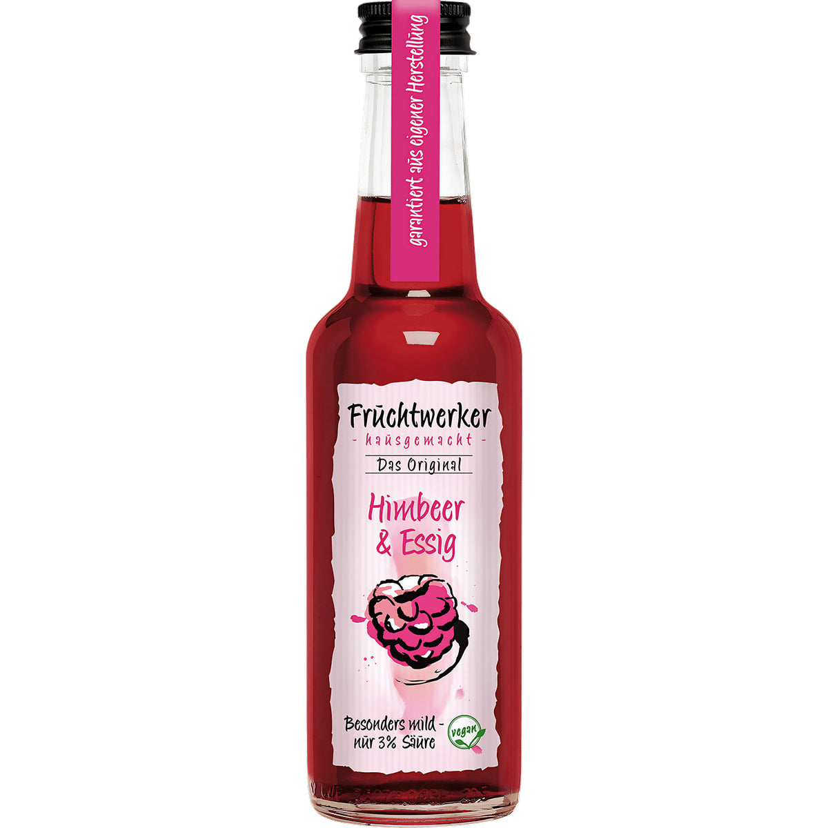Fruchtwerker Himbeer & Essig 250ml - fit and life shop