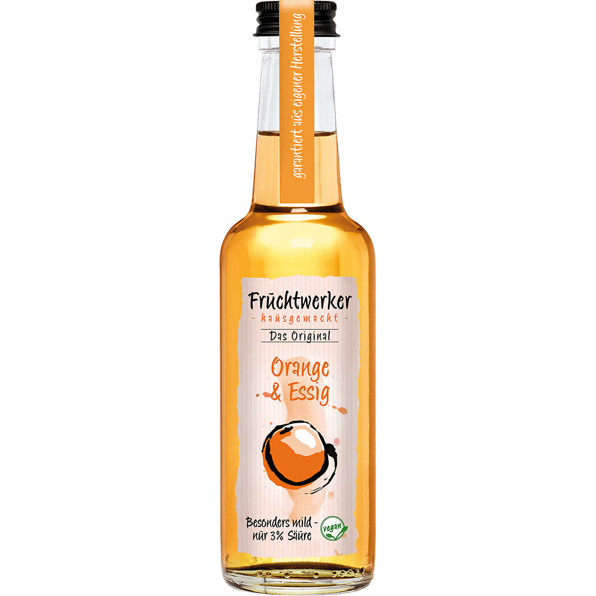 Fruchtwerker Orange & Essig 250ml - fit and life shop