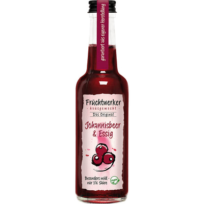 Fruchtwerker Johannisbeer & Essig 250ml - fit and life shop