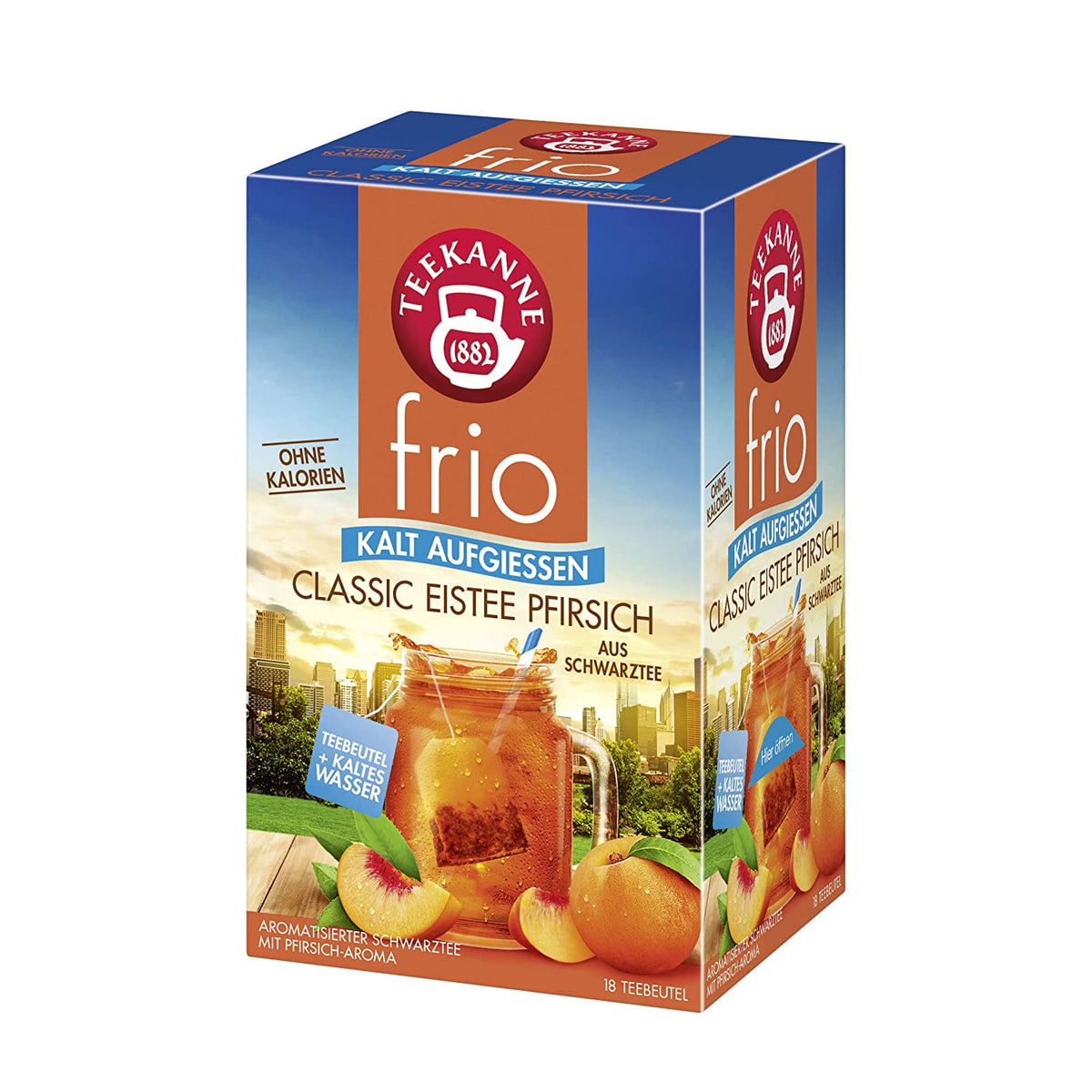 Teekanne FRIO 1er Set 18 Beutel Hochwertig aromatisch Vielfältig - fit and life shop