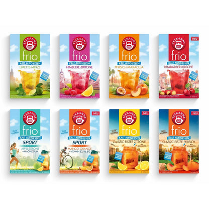 Teekanne FRIO 1er Set 18 Beutel Hochwertig aromatisch Vielfältig - fit and life shop