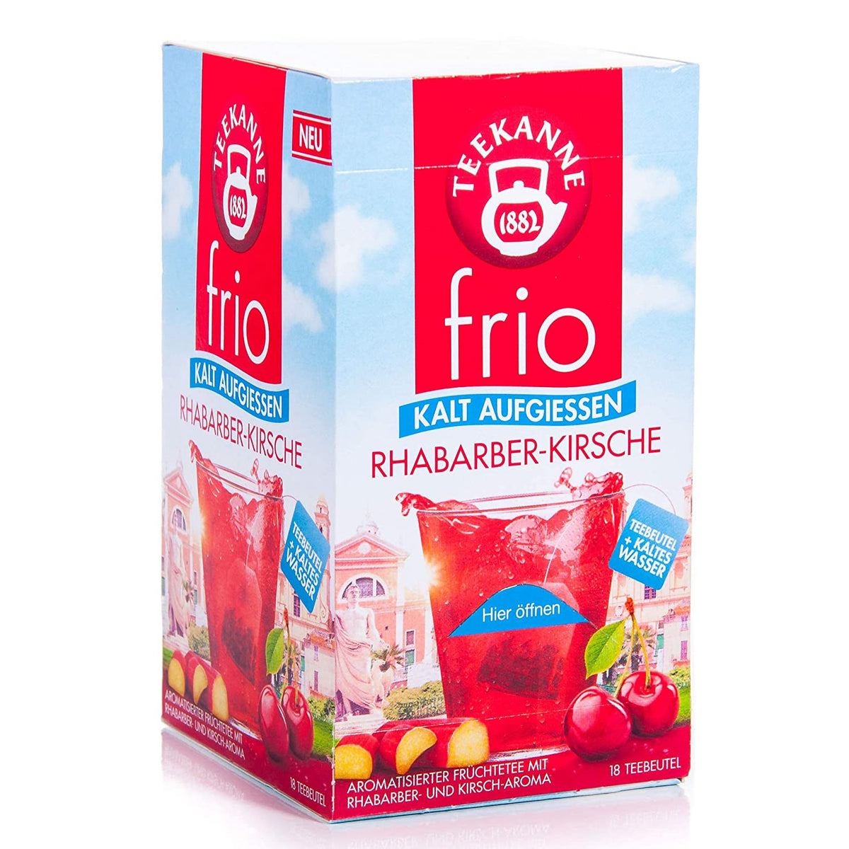 Teekanne FRIO 1er Set 18 Beutel Hochwertig aromatisch Vielfältig - fit and life shop