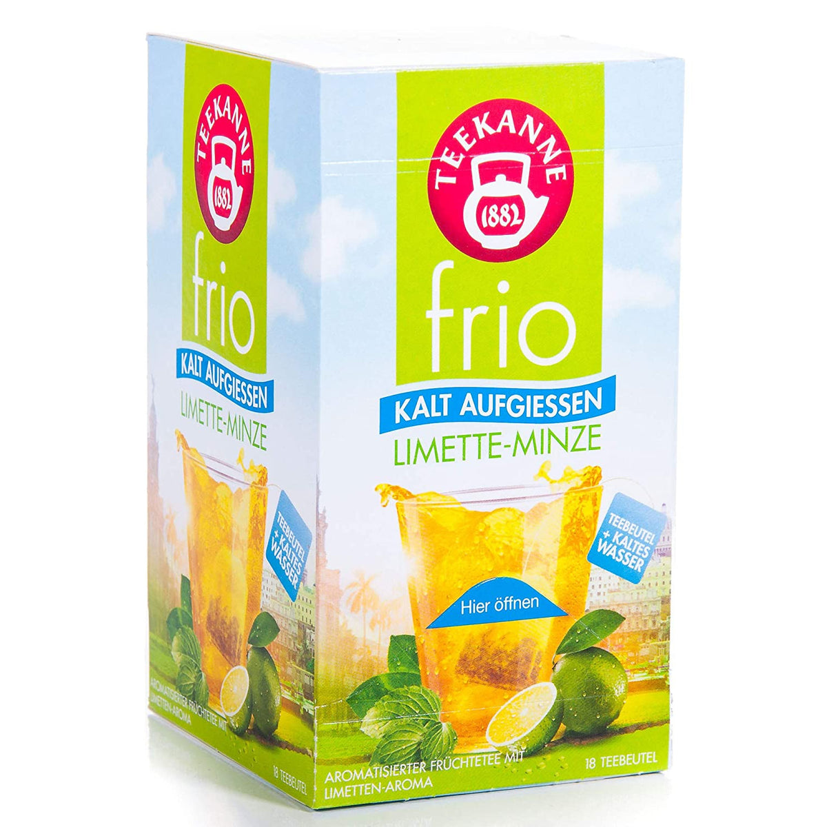 Teekanne FRIO 1er Set 18 Beutel Hochwertig aromatisch Vielfältig - fit and life shop