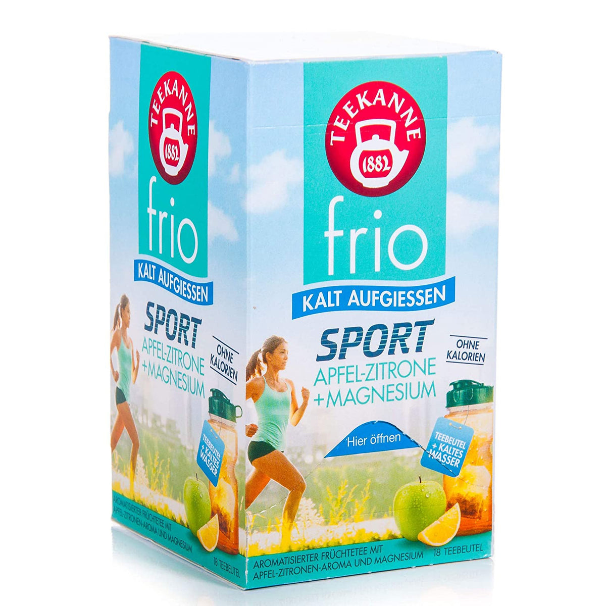 Teekanne FRIO 1er Set 18 Beutel Hochwertig aromatisch Vielfältig - fit and life shop