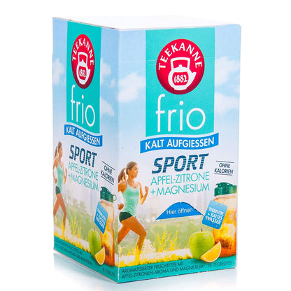Teekanne FRIO 1er Set 18 Beutel Hochwertig aromatisch Vielfältig - fit and life shop