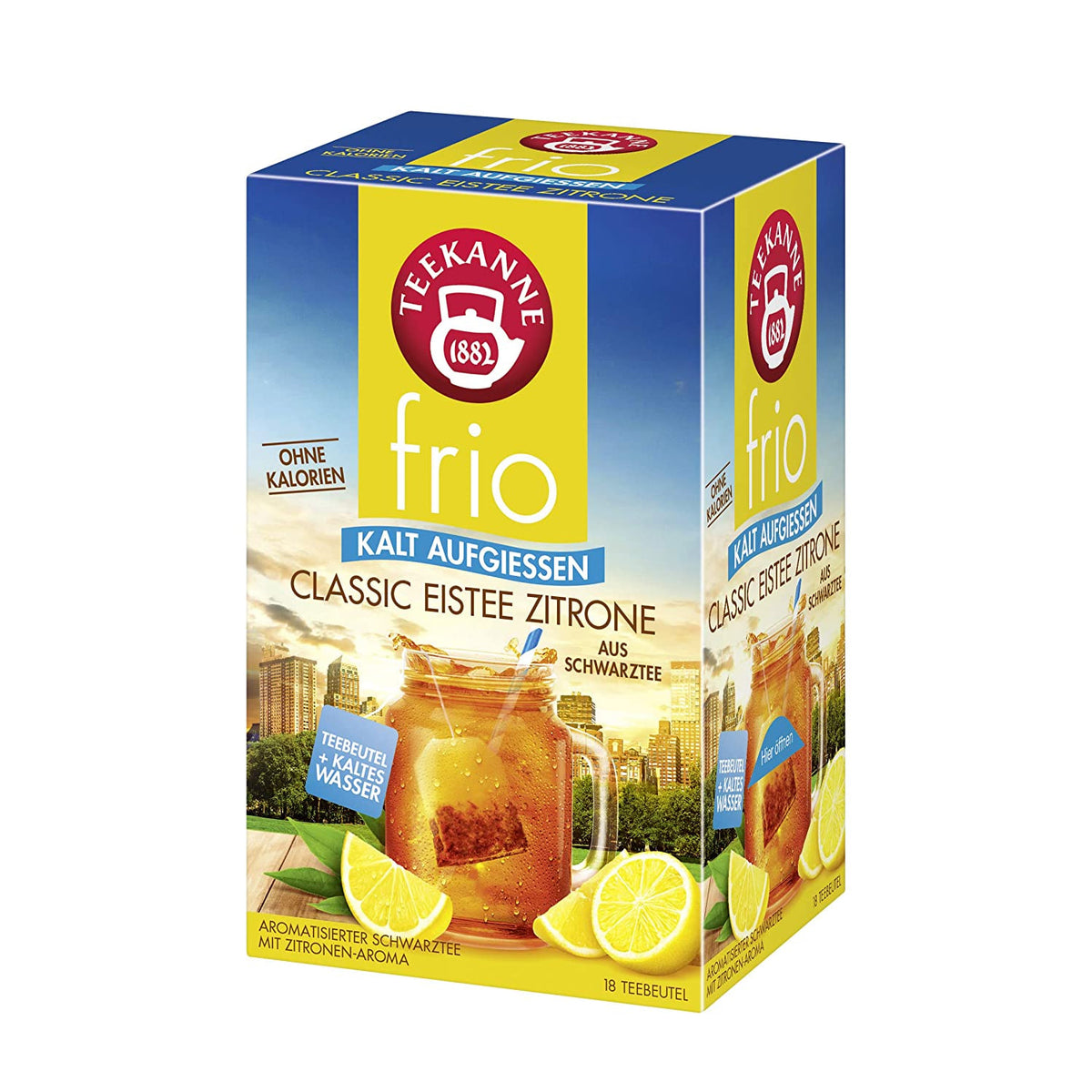 Teekanne FRIO 1er Set 18 Beutel Hochwertig aromatisch Vielfältig - fit and life shop
