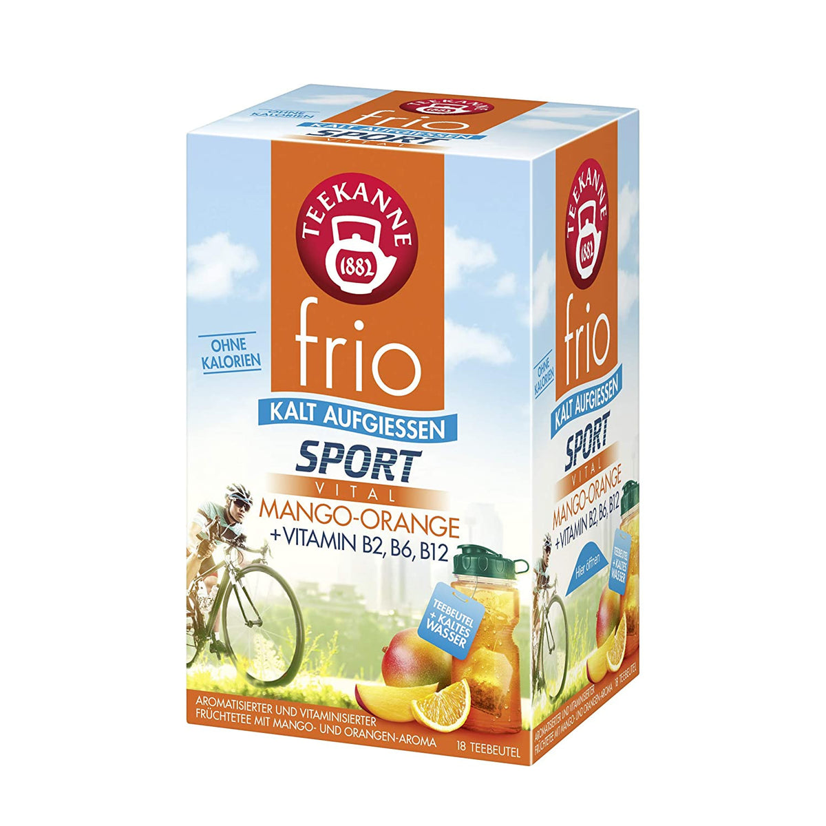 Teekanne FRIO 1er Set 18 Beutel Hochwertig aromatisch Vielfältig - fit and life shop