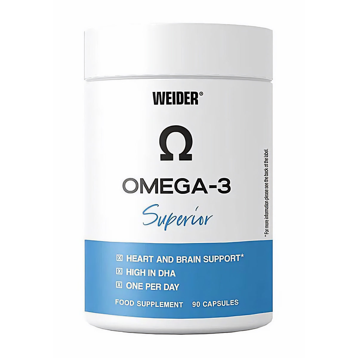 Weider Omega-3 Kapseln, Nährstoffe, 90 Stück, Fischöl-Kapseln, natürliche Omega-3-Fettsäuren, Nahrungsergänzung
