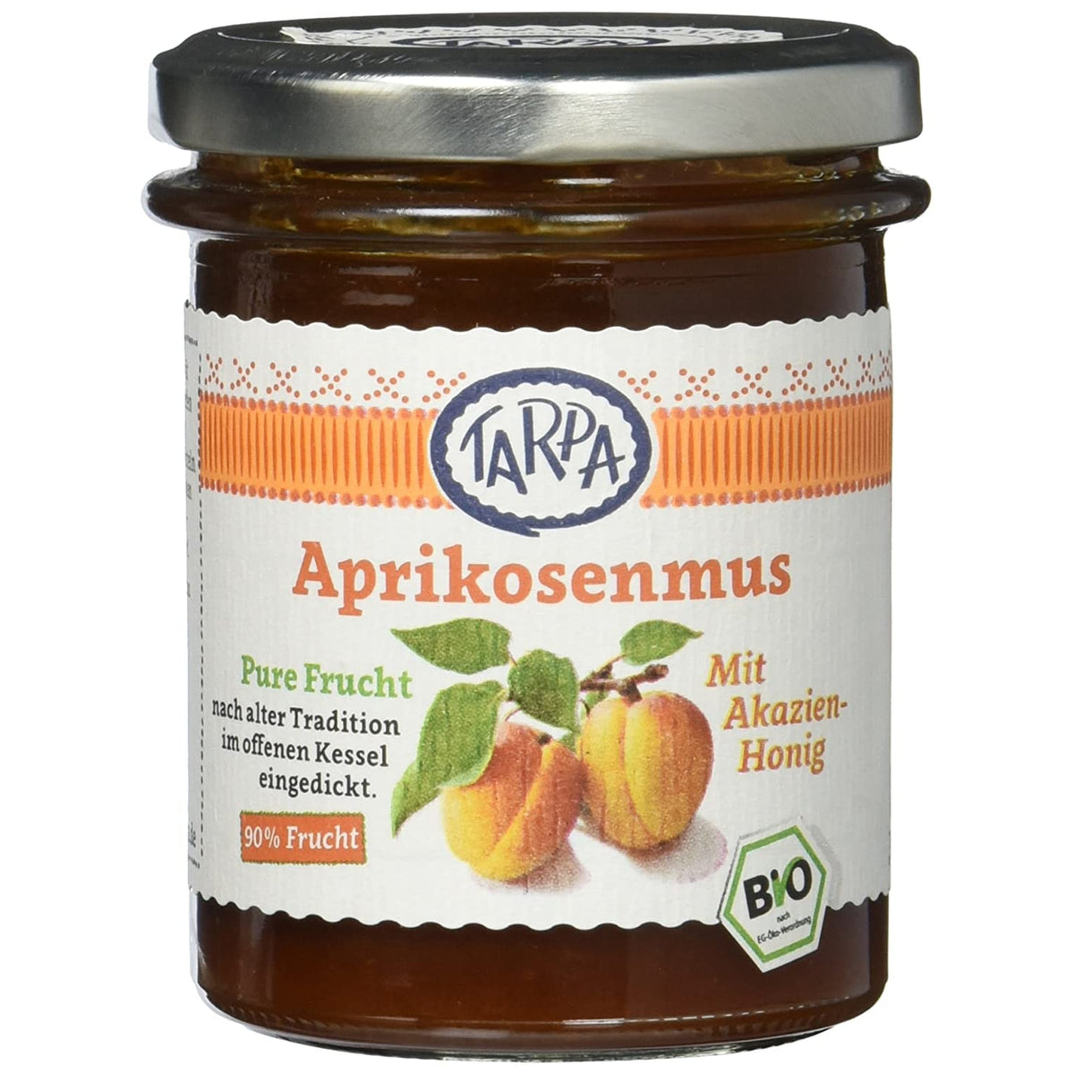 Tarpa Bio Aprikosenmus mit Akazienhonig - fit and life shop