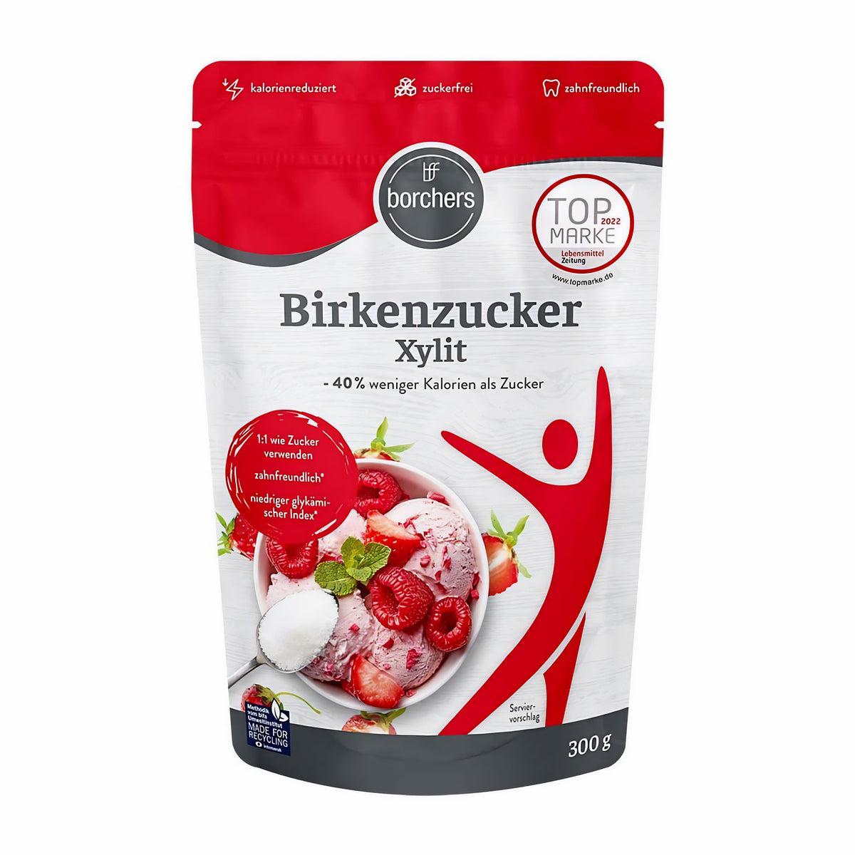 borchers Birkenzucker Xylit 300g - fit and life shop