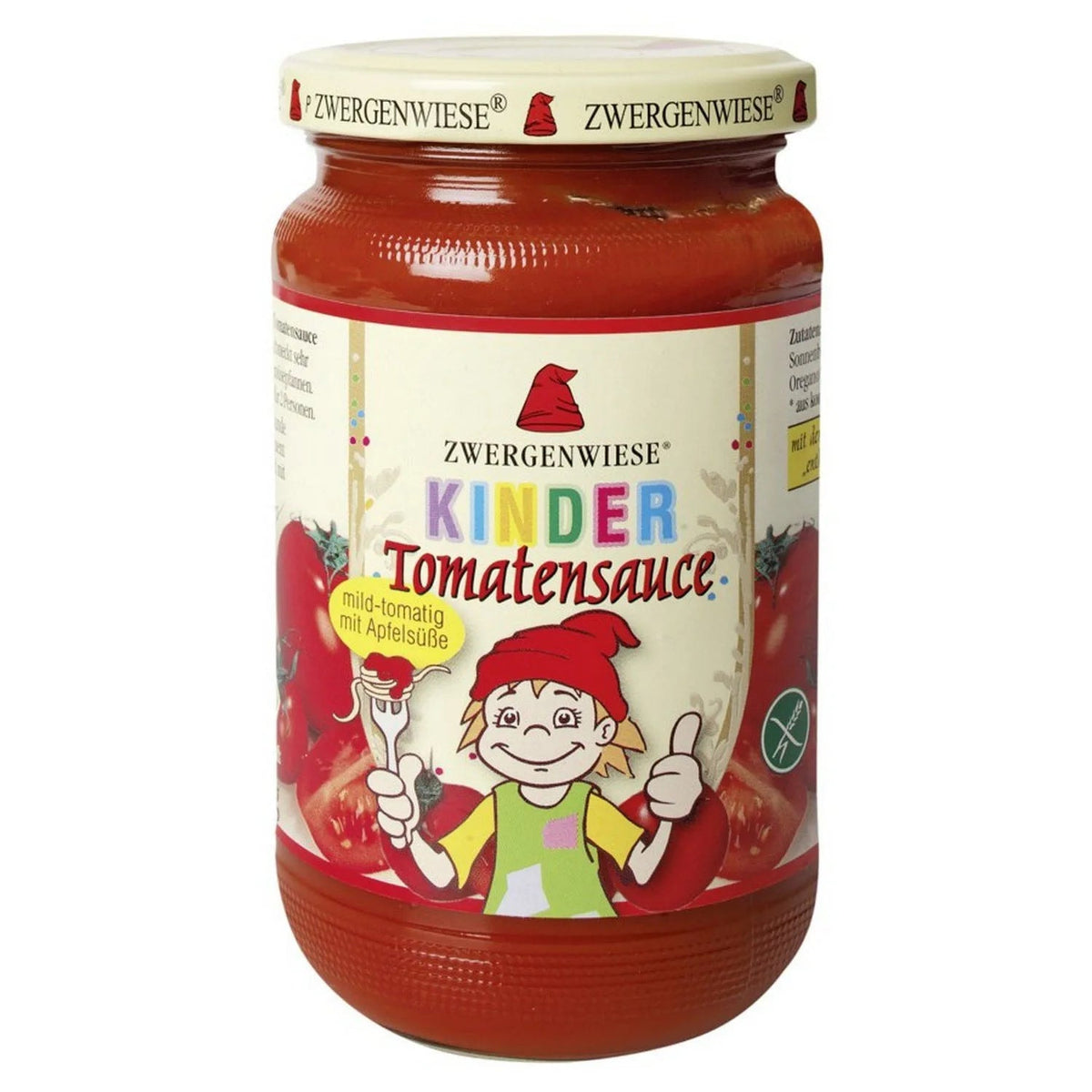 Zwergenwiese Kinder Tomatensauce, 350g - fit and life shop