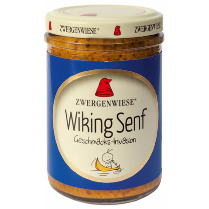 Zwergenwiese Bio-Wiking-Senf 160ml - fit and life shop