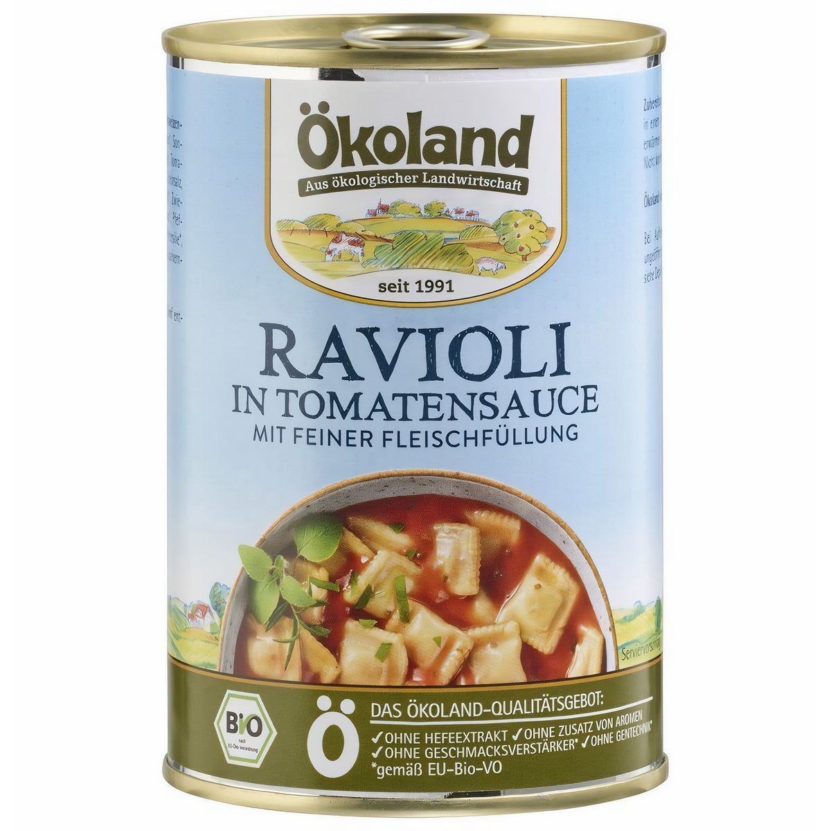 ÖKOLAND Ravioli (6 x 400 g) - fit and life shop