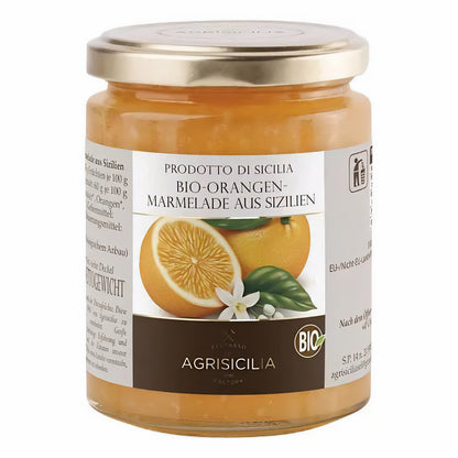 Agrisicilia Sizilianische Orangen-Marmelade 360g - fit and life shop