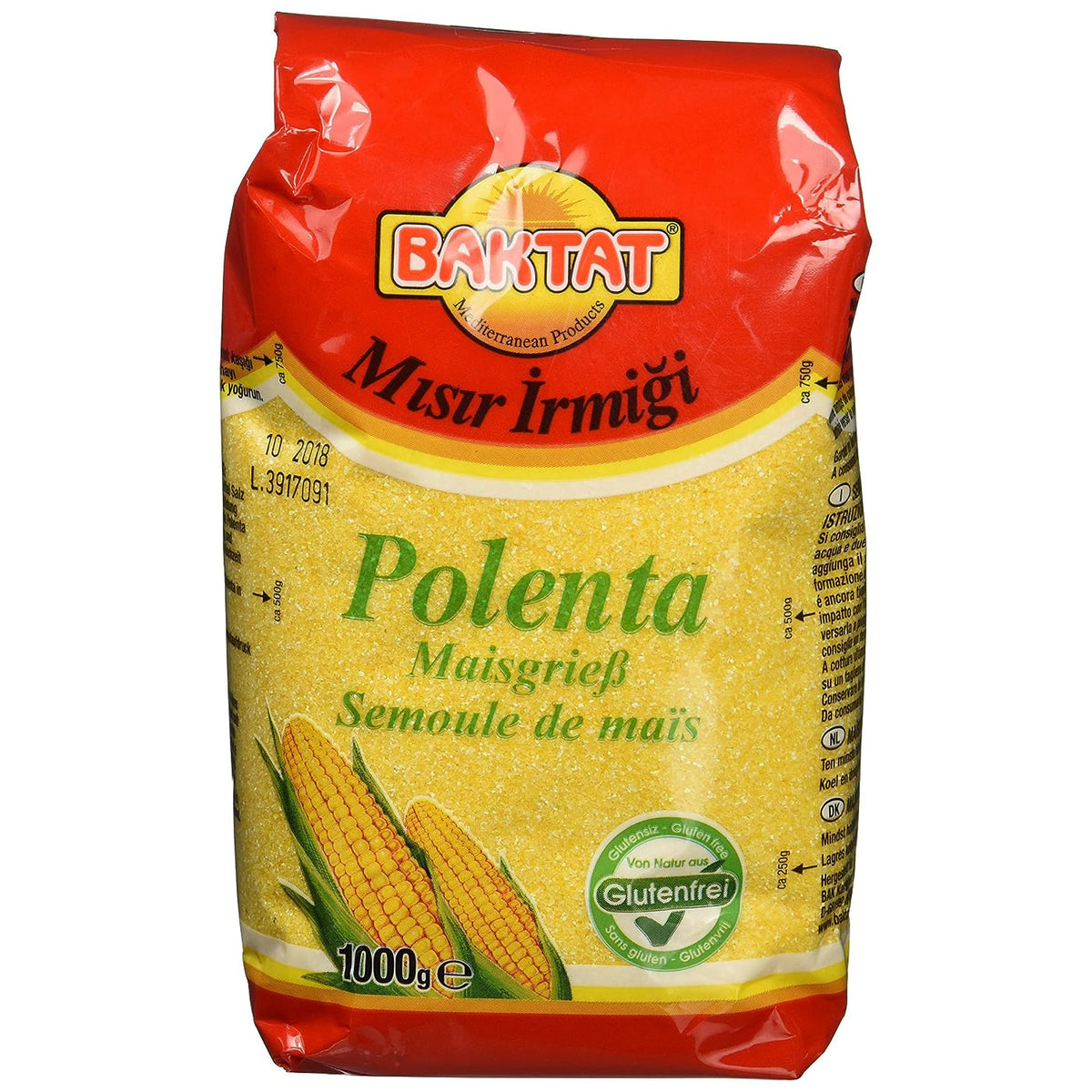 SUNTAT Maisgrieß  (5 x 1 kg) - fit and life shop